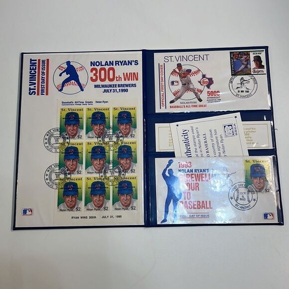 Nolan‎ Ryan Autographed signed Texas Rangers 1992 Angelo Marino framed poster - Picture 6 of 14